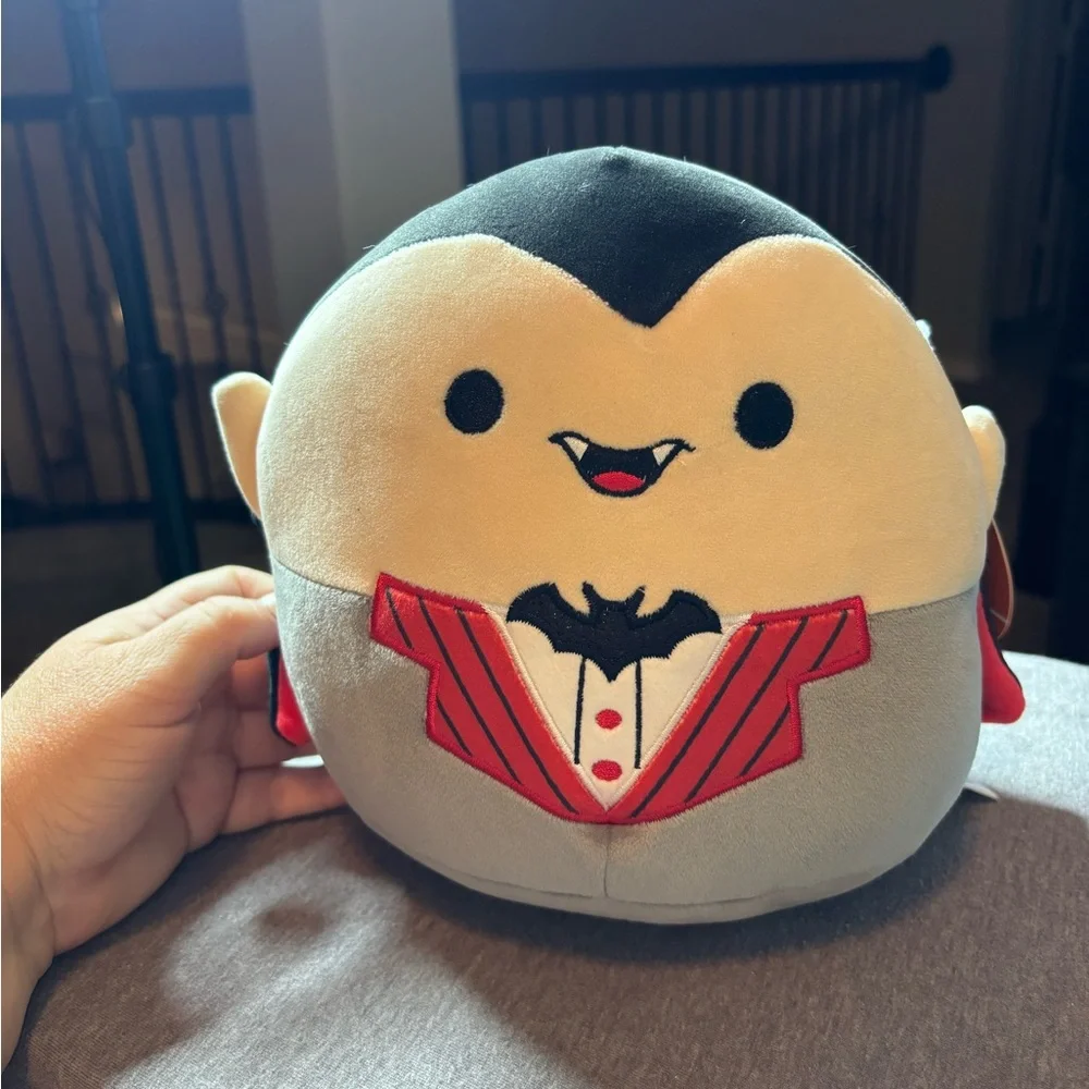 Squishmallows Vlad Vampire Plush 8 Inches NEW Holiday Spooky Gift Halloween